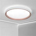 Modern round flush mount ceiling light with acrylic shade by BROKLEN – view 3