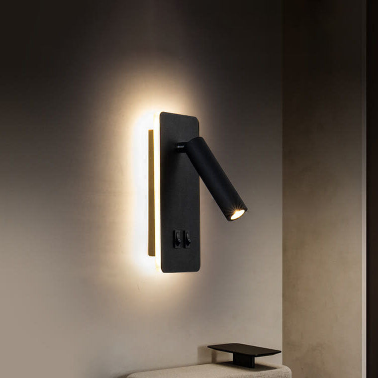 Adjustable LED spotlight wall sconce with dual illumination by BROKLEN – view 17