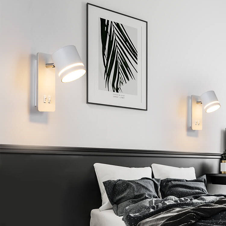 Adjustable LED spotlight wall sconce with dual illumination by BROKLEN – view 2
