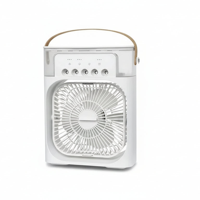 Portable mini humidifier fan desktop air cooler by BROKLEN – view 7