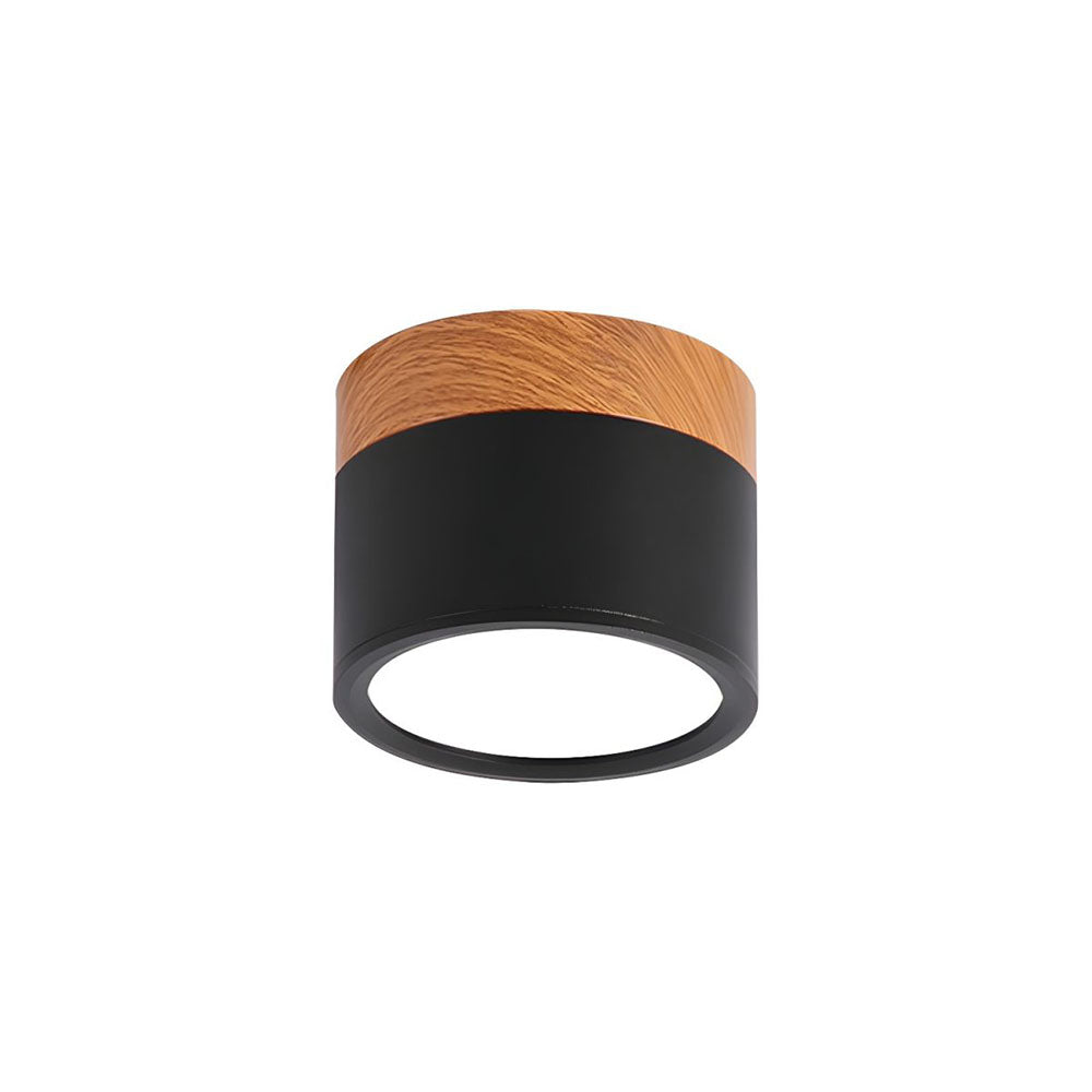 Cylinder LED ceiling spotlight in 8 colours – surface mount downlight by BROKLEN