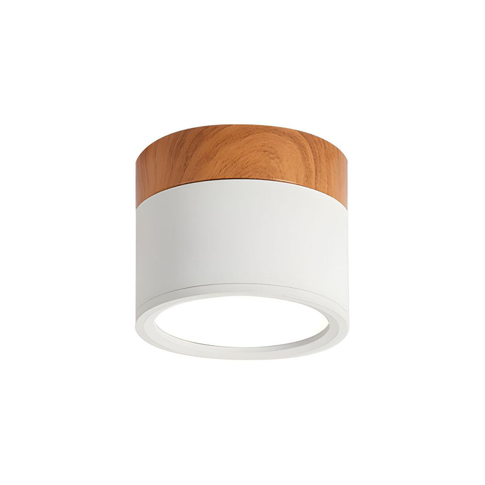 Cylinder LED ceiling spotlight in 8 colours – surface mount downlight by BROKLEN – view 4
