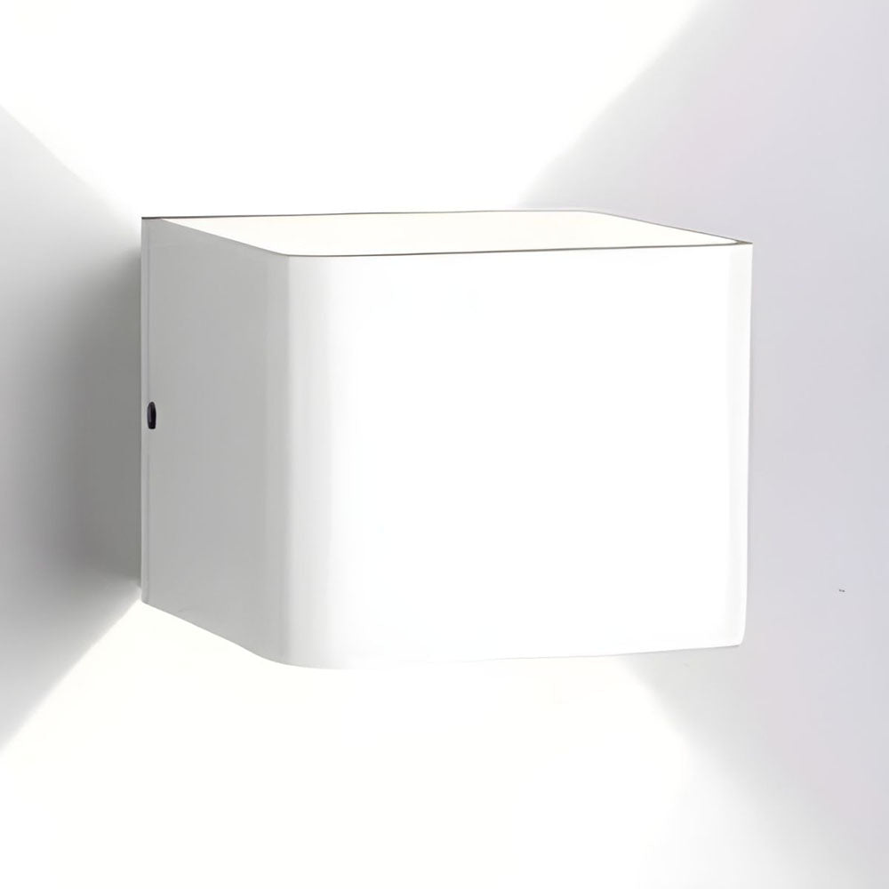 Modern cube up and down LED wall light by BROKLEN – view 4