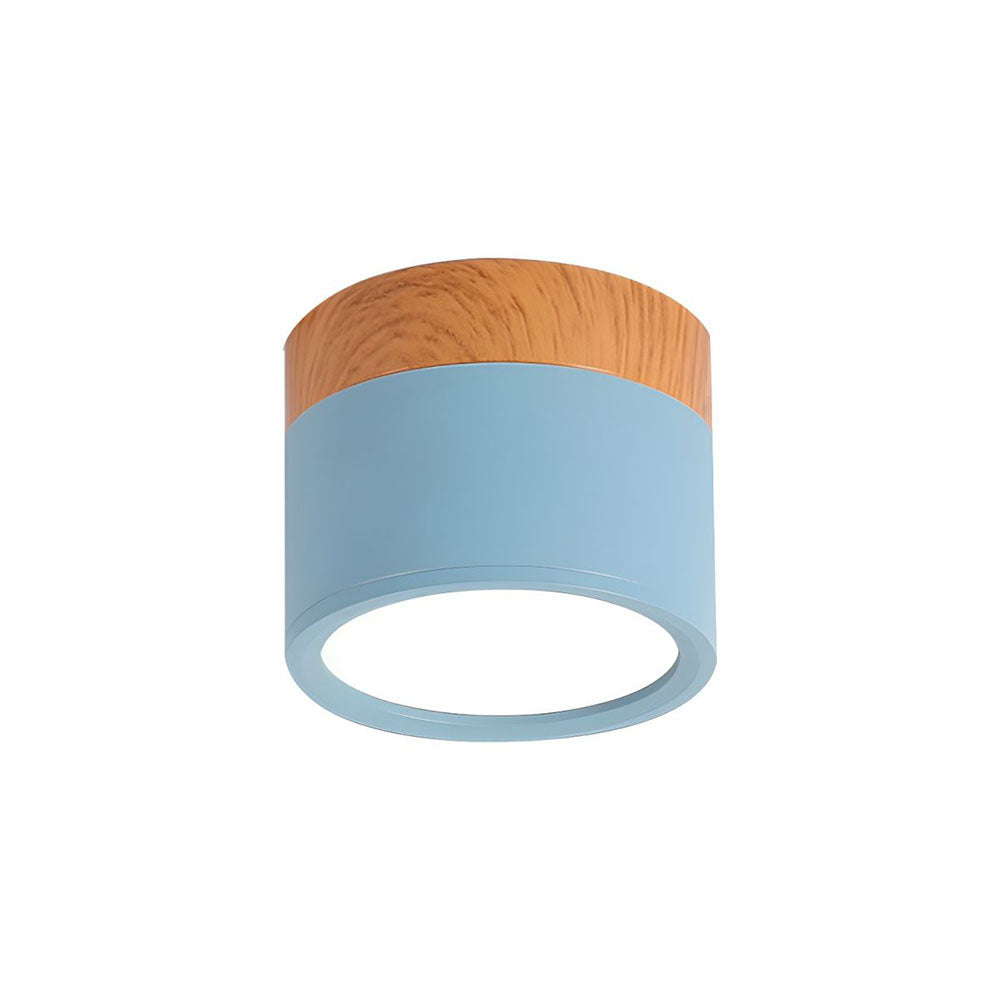 Cylinder LED ceiling spotlight in 8 colours – surface mount downlight by BROKLEN – view 35