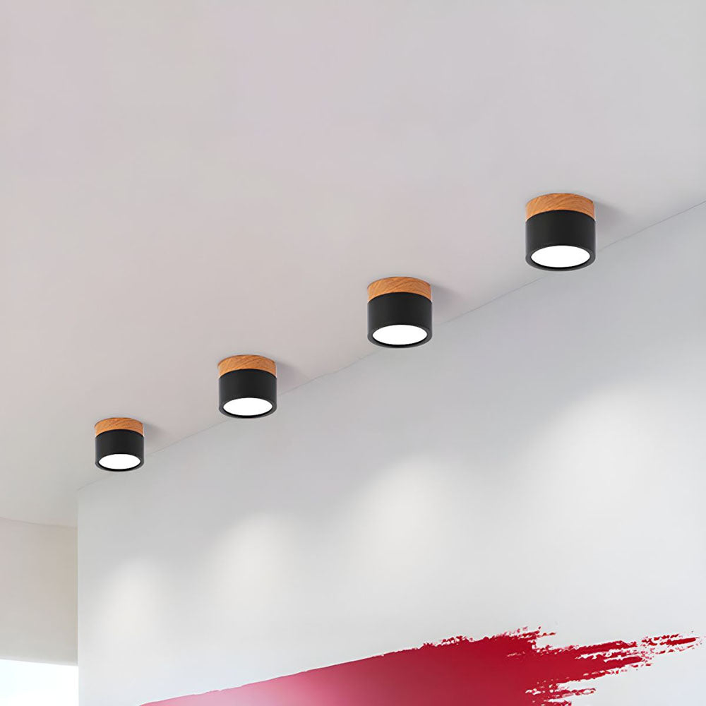 Cylinder LED ceiling spotlight in 8 colours – surface mount downlight by BROKLEN – view 9