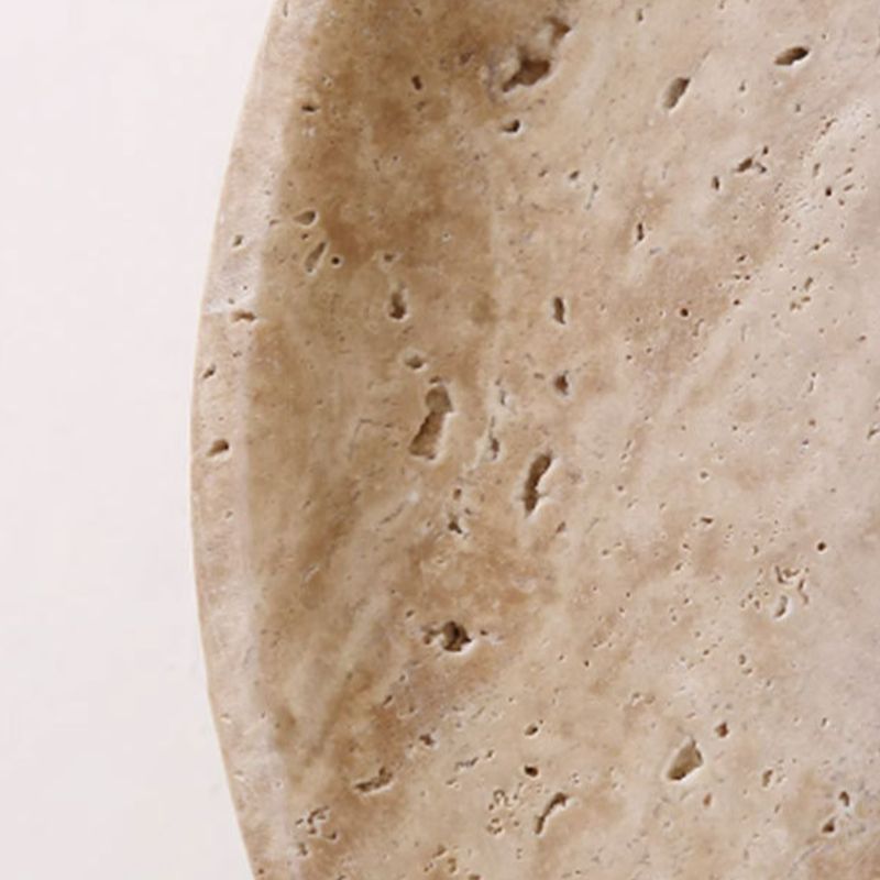 Japandi wabi-sabi travertine wall light by BROKLEN – view 6