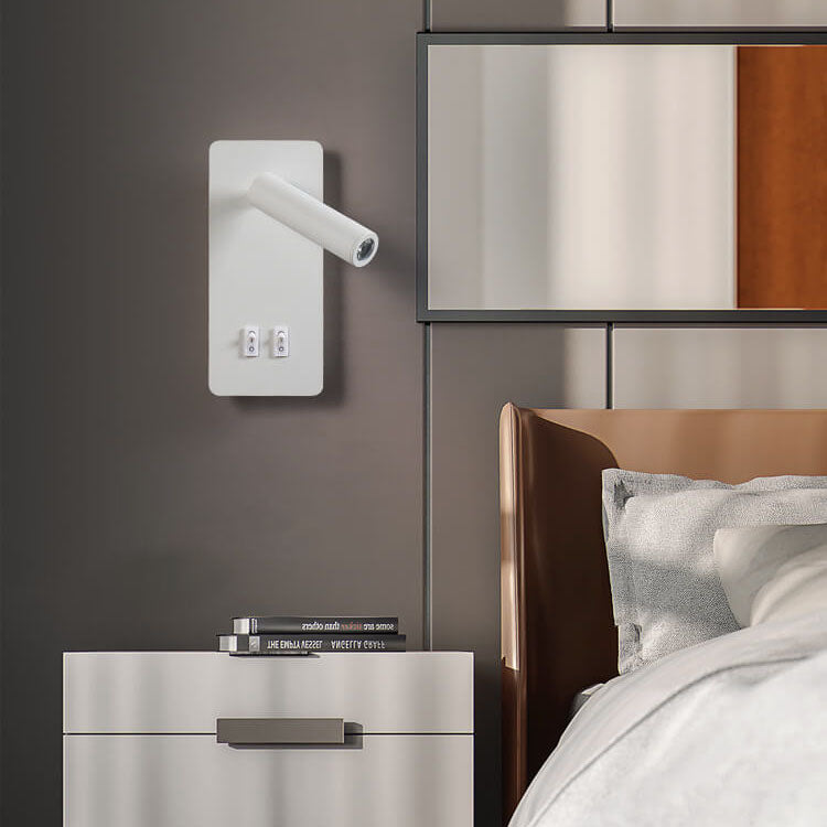 Adjustable LED spotlight wall sconce with dual illumination by BROKLEN – view 4