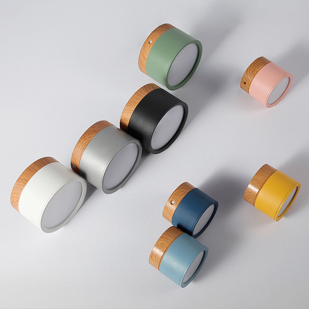 Cylinder LED ceiling spotlight in 8 colours – surface mount downlight by BROKLEN – view 23