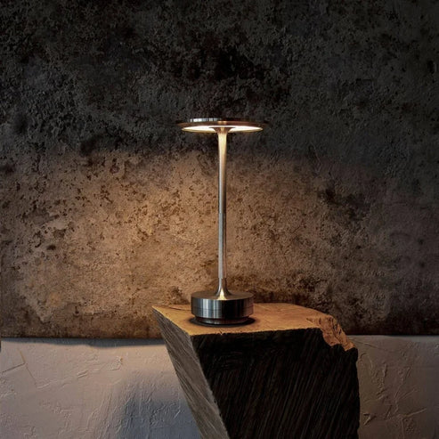 Cordless rechargeable touch dimming table lamp by BROKLEN – view 9