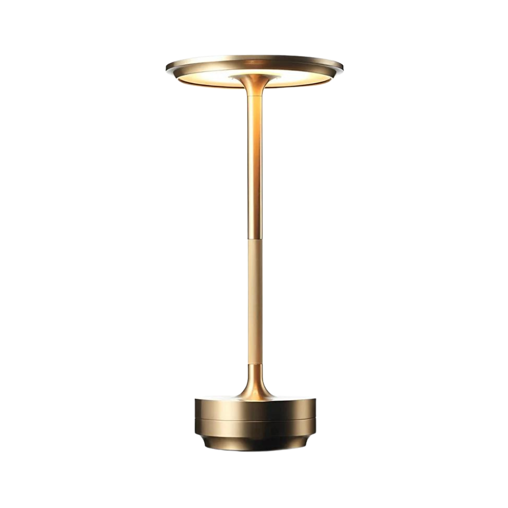 Cordless rechargeable touch dimming table lamp by BROKLEN