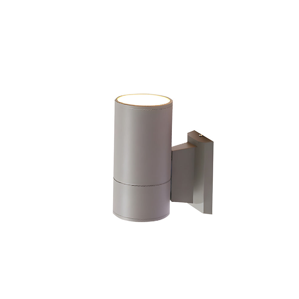 Modern cylindrical IP65 up and down LED outdoor wall light by BROKLEN – view 15