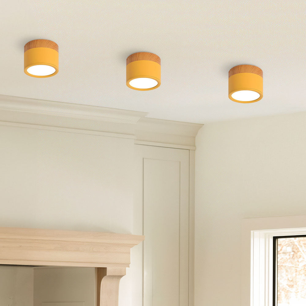 Cylinder LED ceiling spotlight in 8 colours – surface mount downlight by BROKLEN – view 27