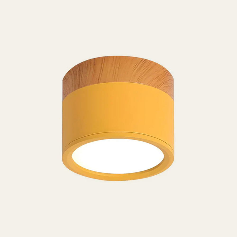Cylinder LED ceiling spotlight in 8 colours – surface mount downlight by BROKLEN – view 25