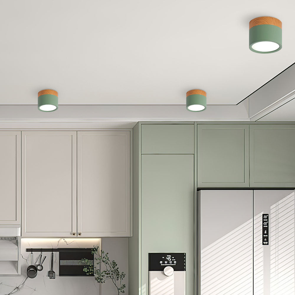 Cylinder LED ceiling spotlight in 8 colours – surface mount downlight by BROKLEN – view 17