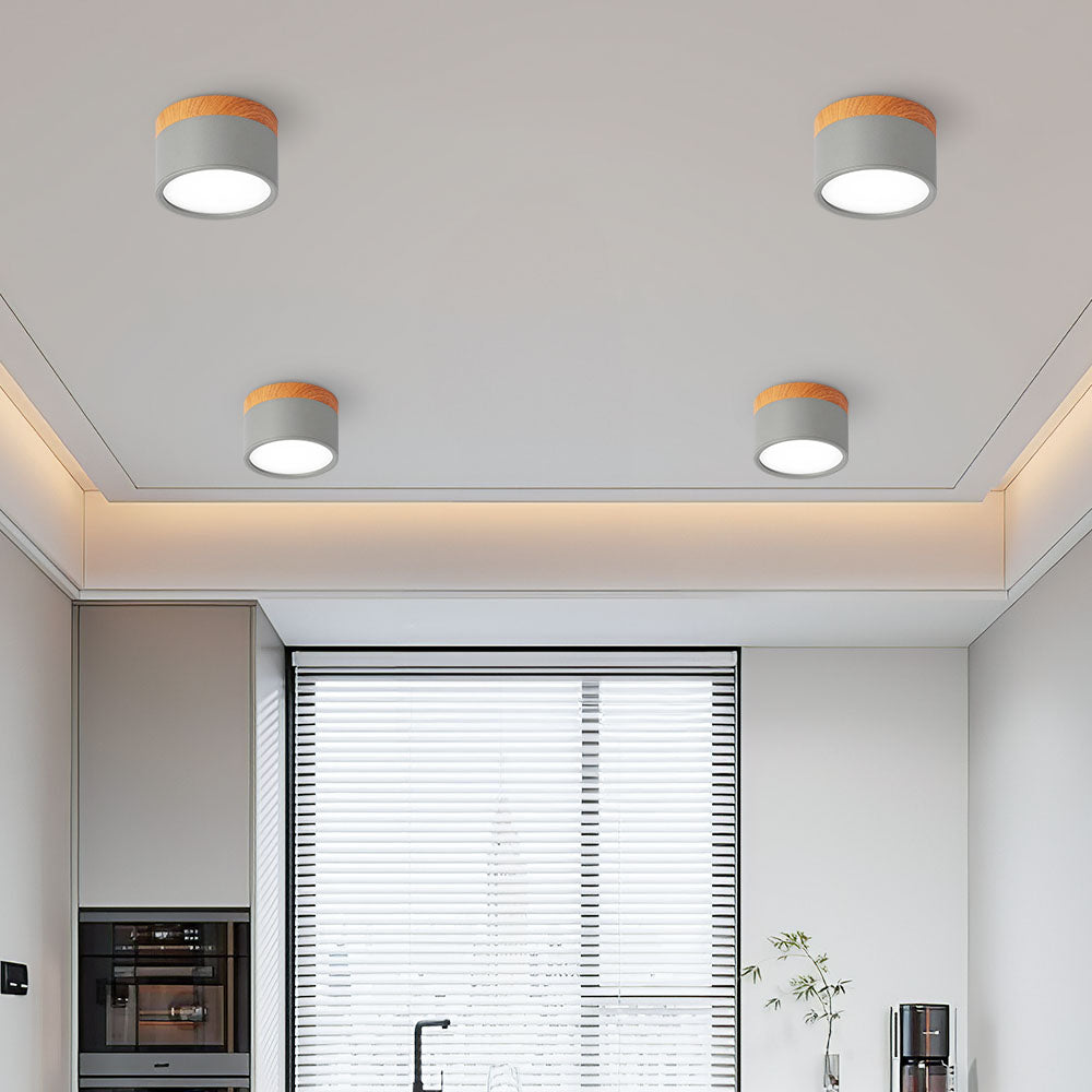 Cylinder LED ceiling spotlight in 8 colours – surface mount downlight by BROKLEN – view 31