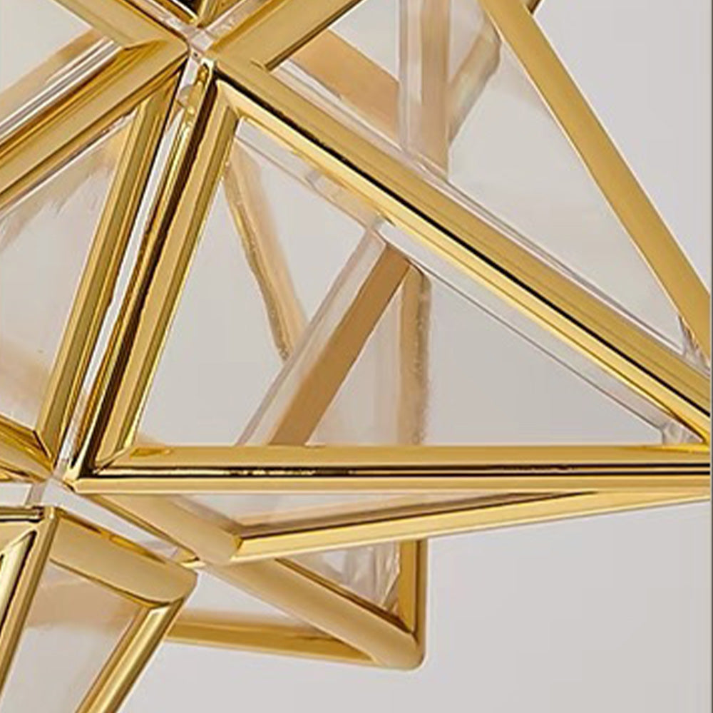 Geometric star ceiling light with E27 fitting by BROKLEN – view 5