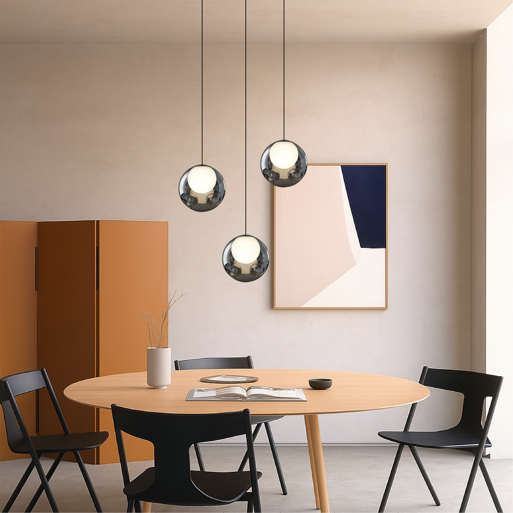 Glossy Italian-style glass mini pendant light by BROKLEN – view 6