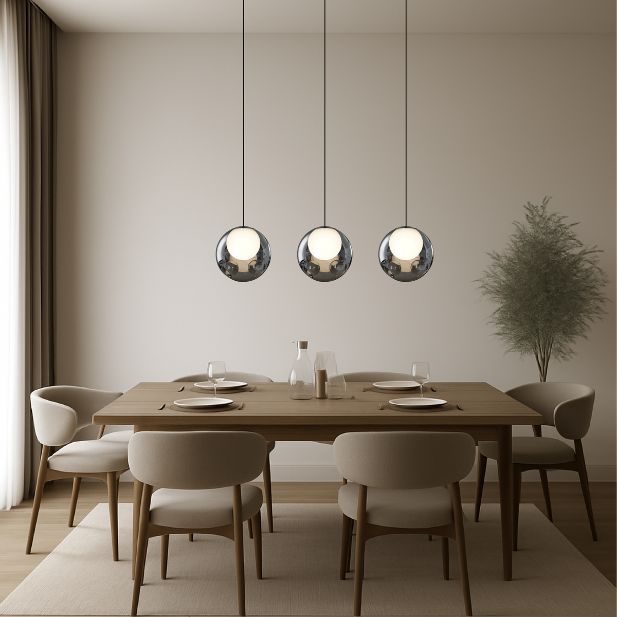 Glossy Italian-style glass mini pendant light by BROKLEN – view 7