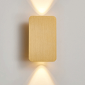 Modern rectangular up and down indoor LED wall sconce by BROKLEN – view 11