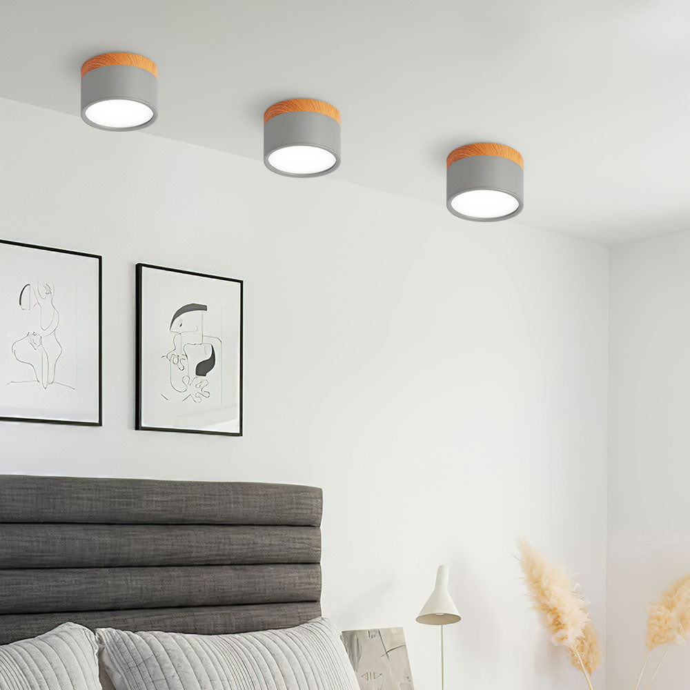 Cylinder LED ceiling spotlight in 8 colours – surface mount downlight by BROKLEN – view 32