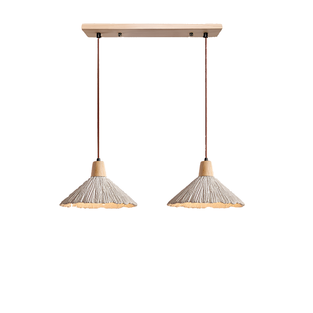 Wabi-sabi textured pendant light by BROKLEN – view 19