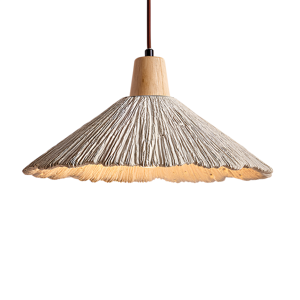 Wabi-sabi textured pendant light by BROKLEN – view 18