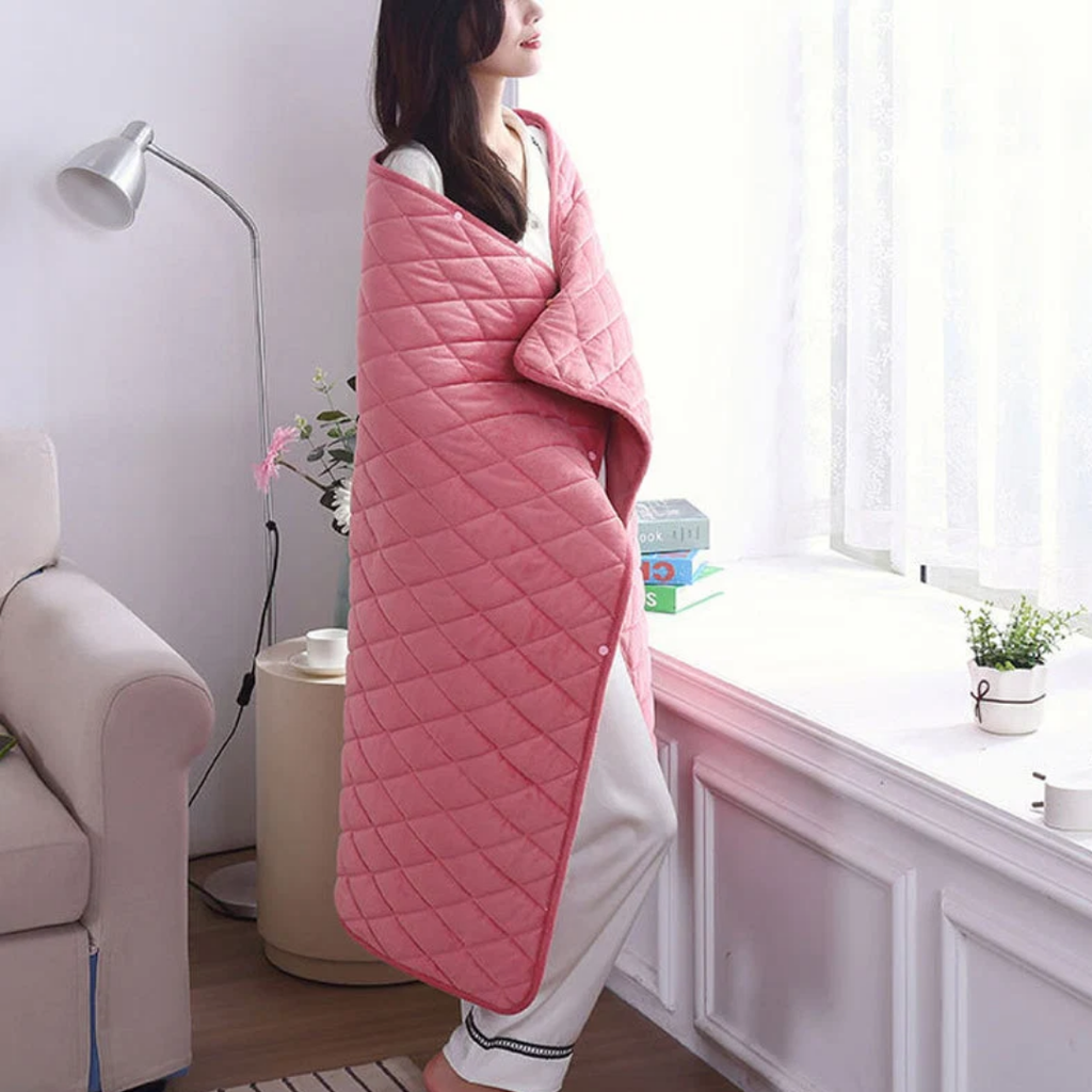 Portable USB heated couch blanket by BROKLEN – view 5