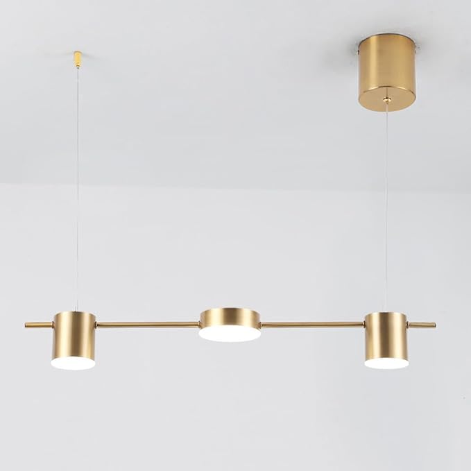 Modern linear ceiling pendant light with adjustable spotlights by BROKLEN – view 7