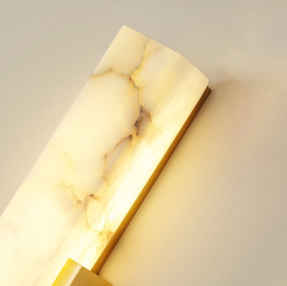 Alabaster stone wall sconce – view 7