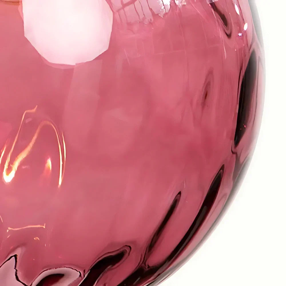 Modern glass globe LED pendant light in Nordic colours by BROKLEN – view 14