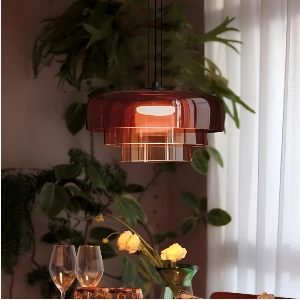 Nordic celestial glass pendant light by BROKLEN – view 10