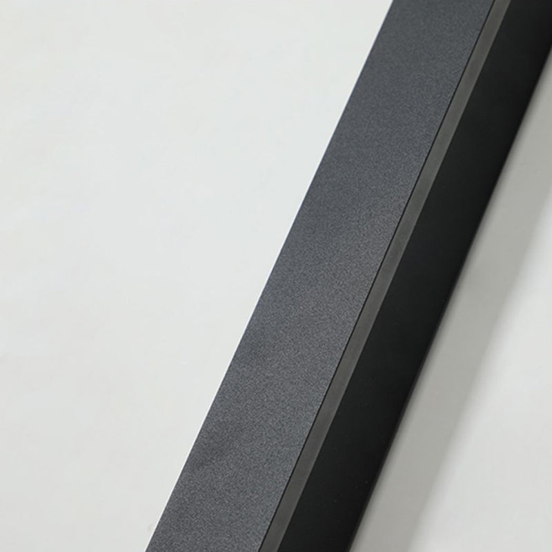 Architectural black vertical linear LED wall light by BROKLEN – view 11