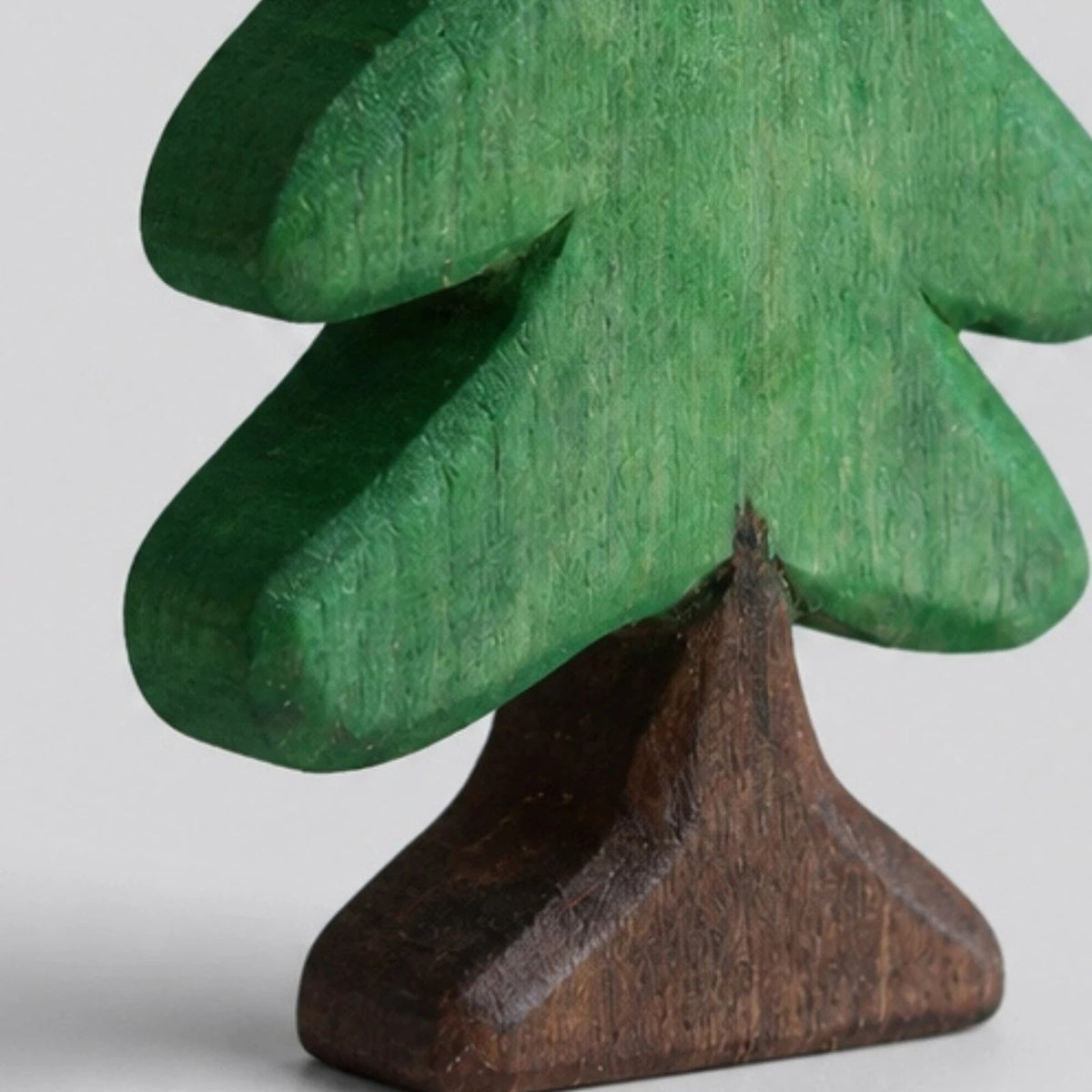 Whimsical handmade wooden evergreen tree tabletop decoration by BROKLEN – view 6
