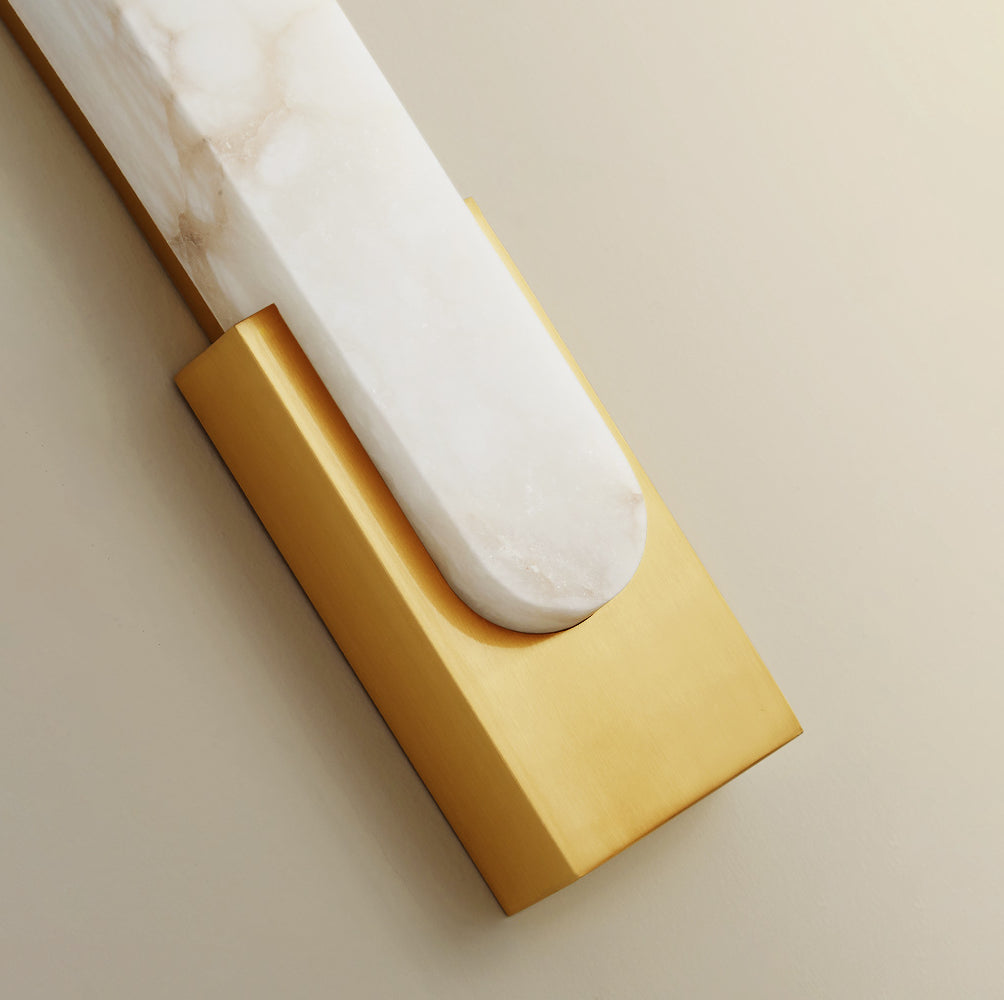 Alabaster stone wall sconce – view 8