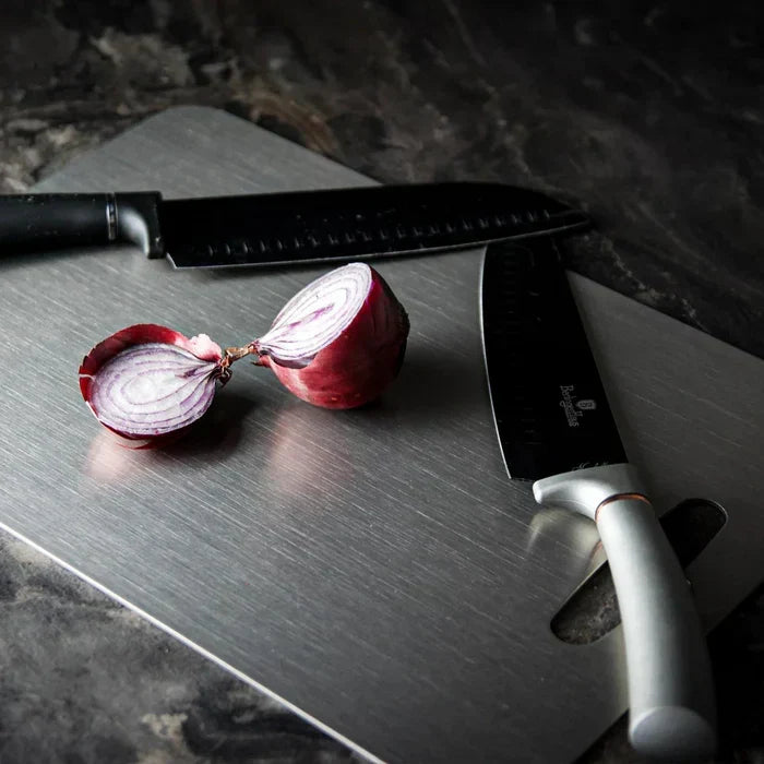 Titanium finish metal kitchen cutting board by BROKLEN – view 2