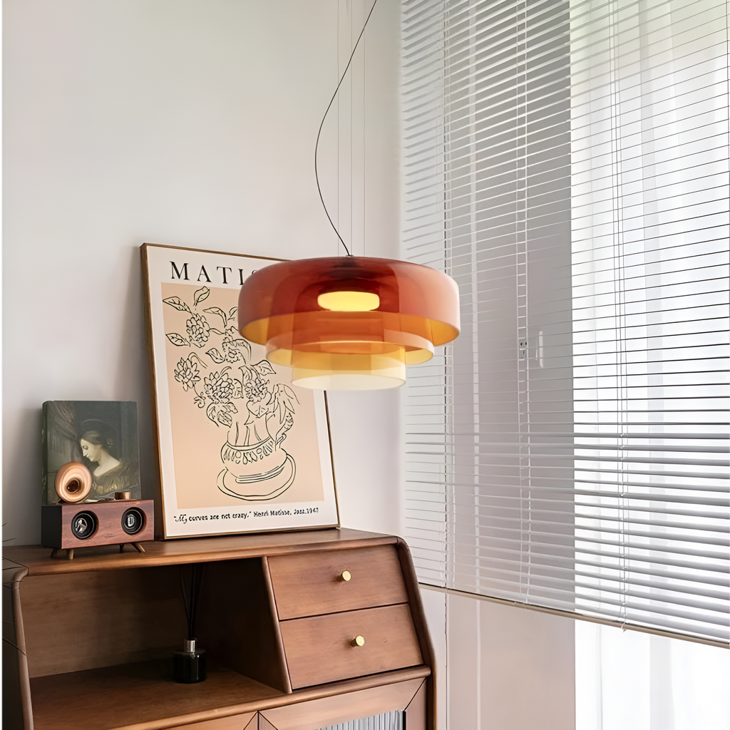 Nordic celestial glass pendant light by BROKLEN – view 4