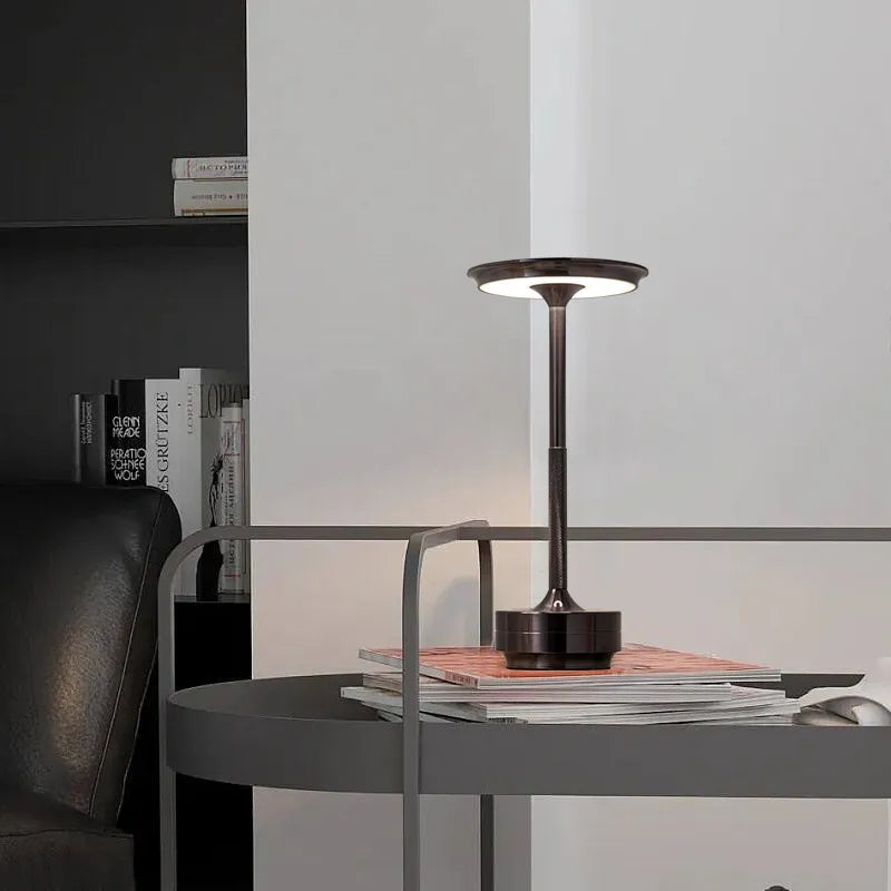 Cordless rechargeable touch dimming table lamp by BROKLEN – view 10