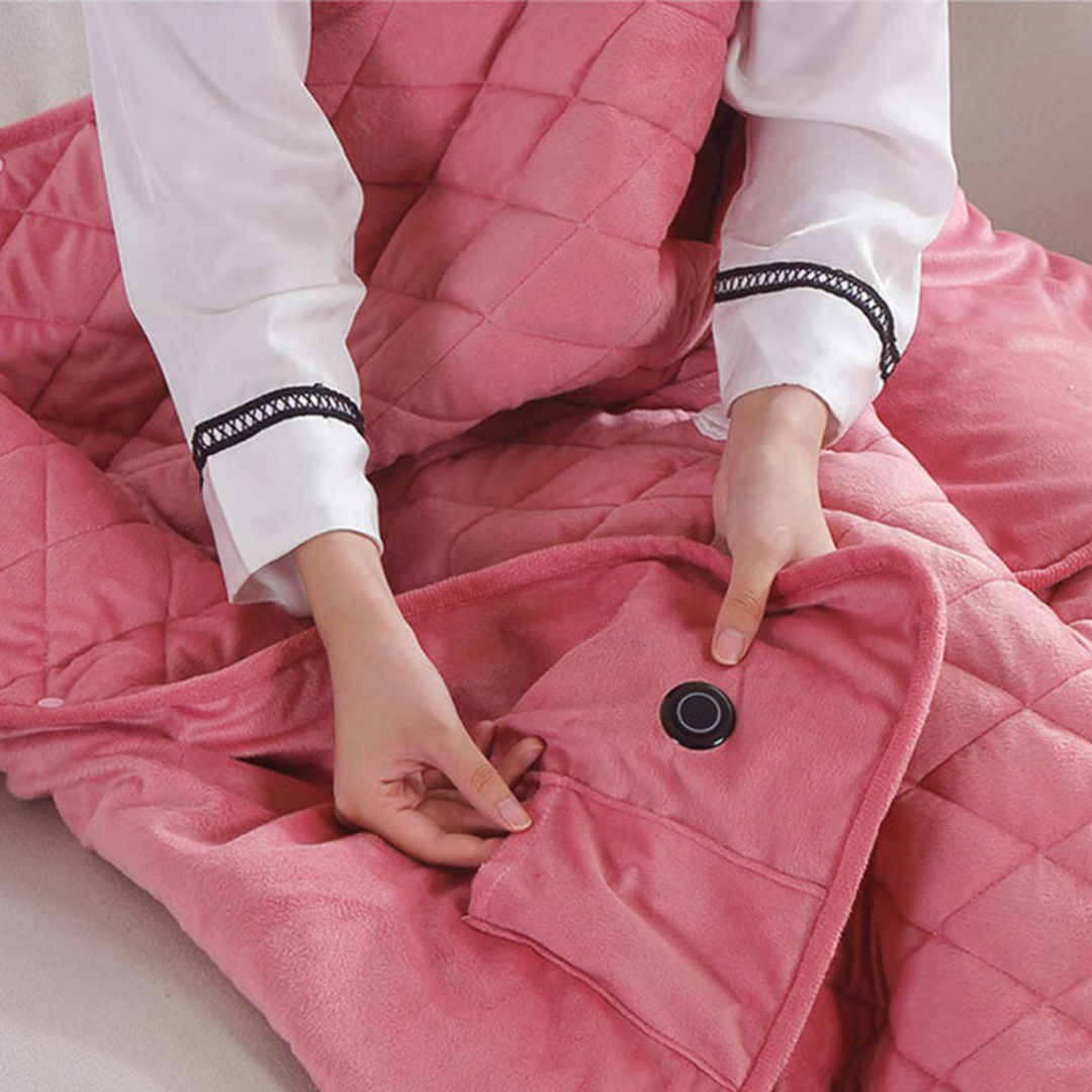 Portable USB heated couch blanket by BROKLEN – view 9