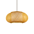 Japandi woven bamboo pendant light by BROKLEN – view 11