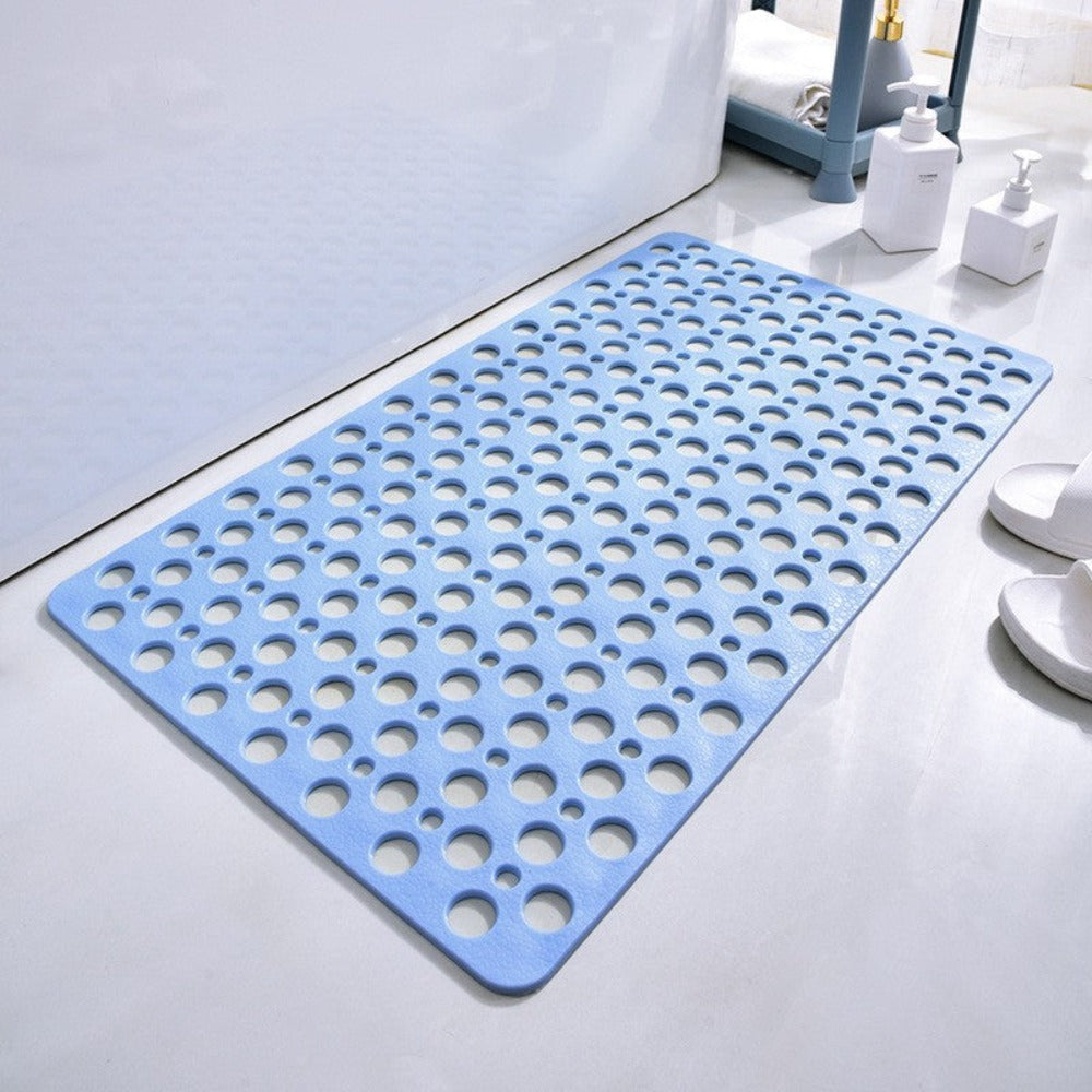 Non-slip PVC shower mat with suction cups and drainage holes by BROKLEN – view 6