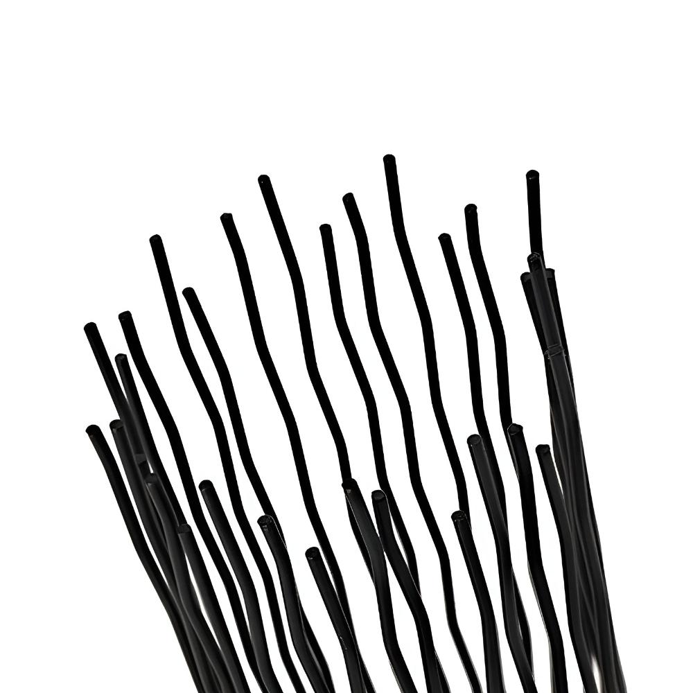Black iron candle holder with sculptural branch design by BROKLEN – view 5