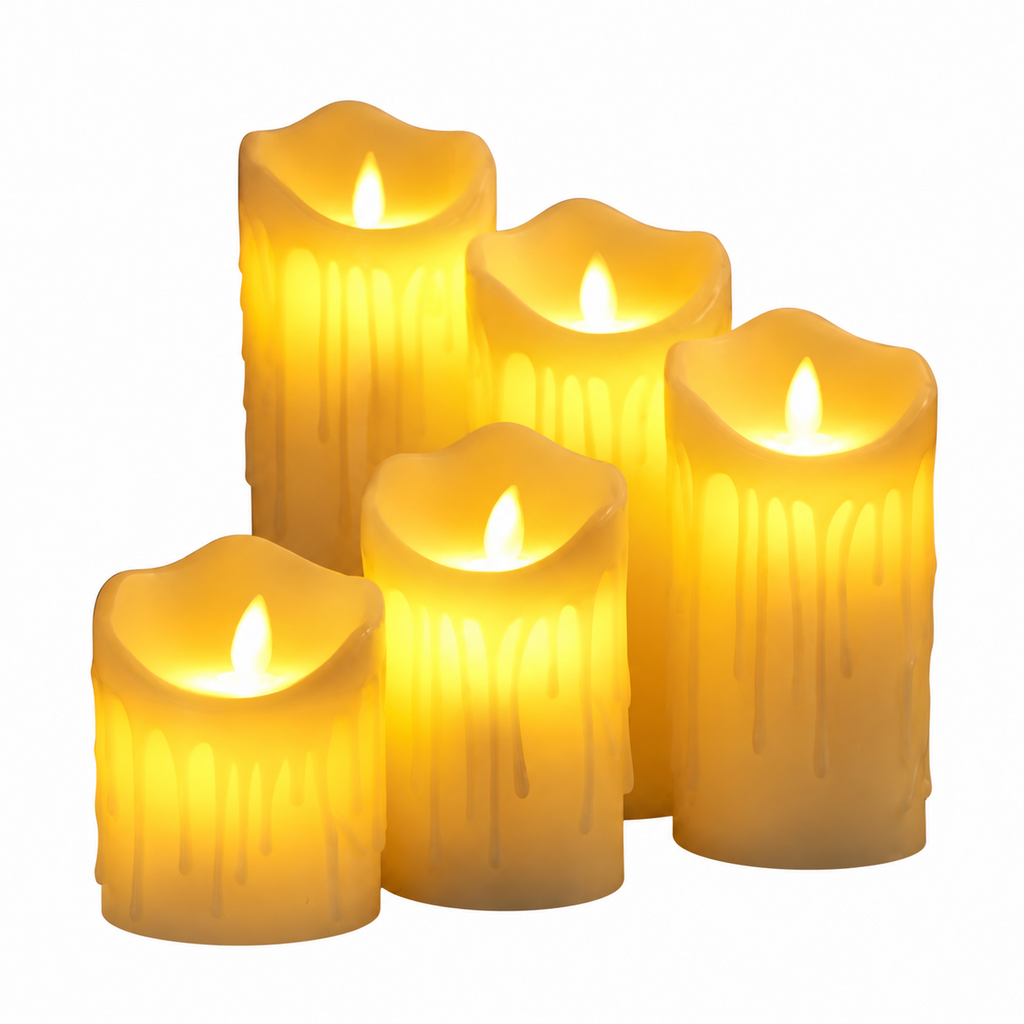 Flameless LED Candles – Battery Operated Flickering Candles
