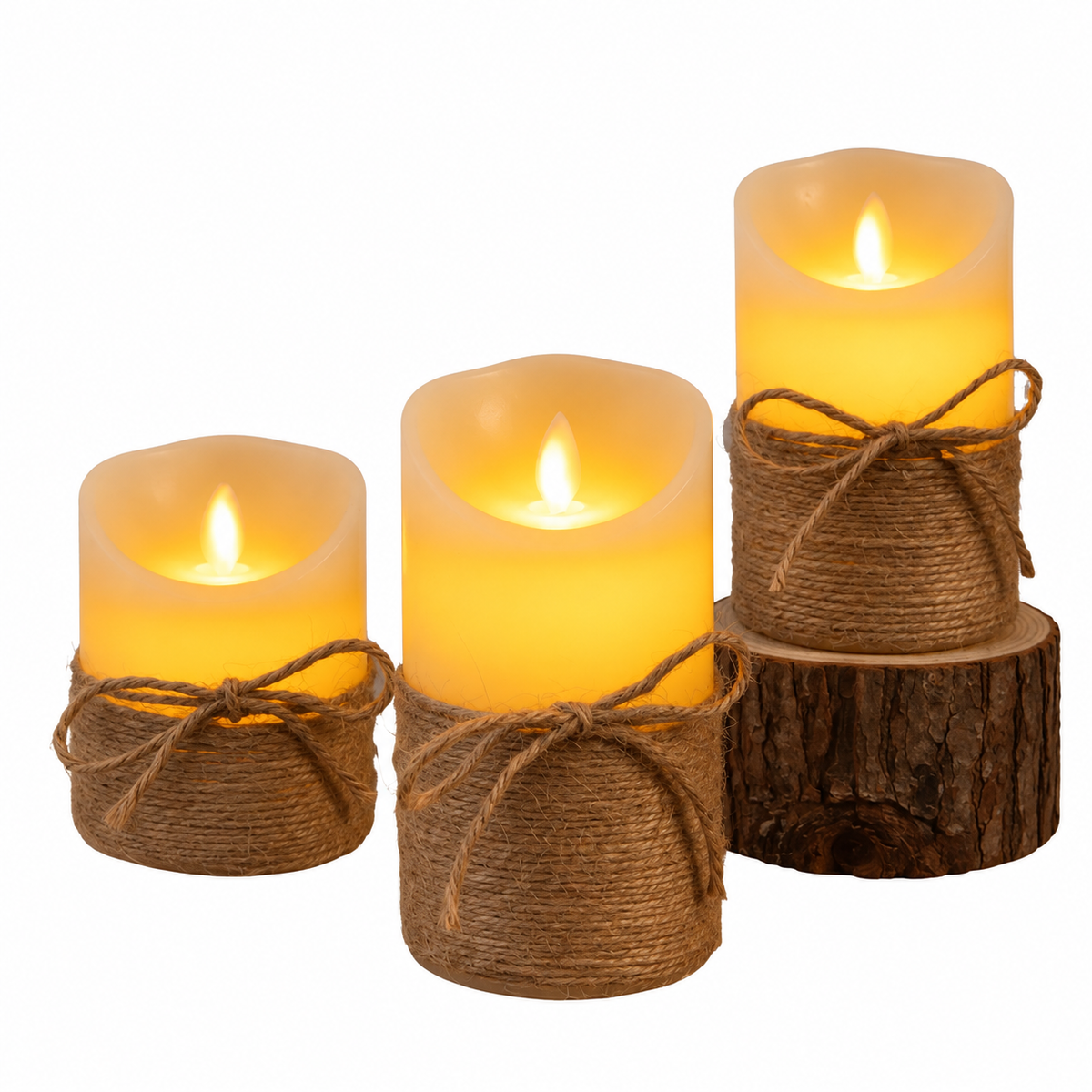 Flameless LED Candles – Battery Operated Flickering Candles