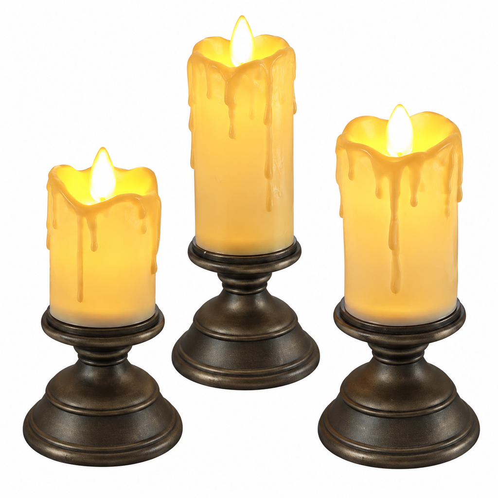 Flameless LED Candles – Battery Operated Flickering Candles