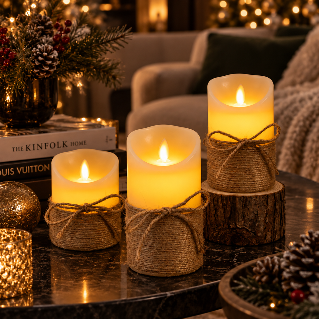 Flameless LED Candles – Battery Operated Flickering Candles