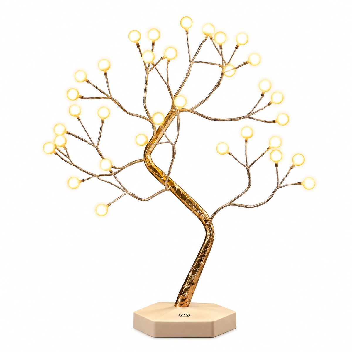 Fairy light bonsai tree droplets or pearls – view 7