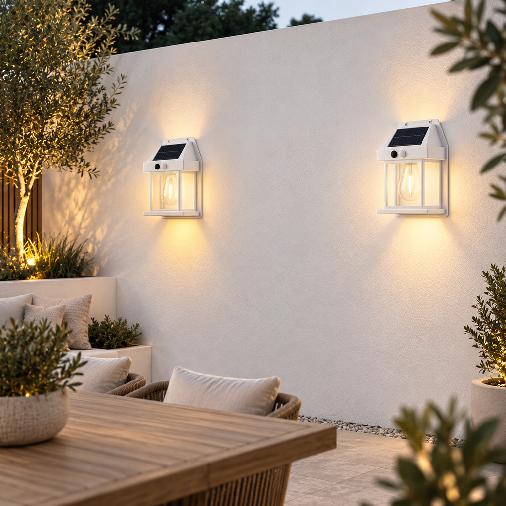 Solar motion sensor security light – view 4