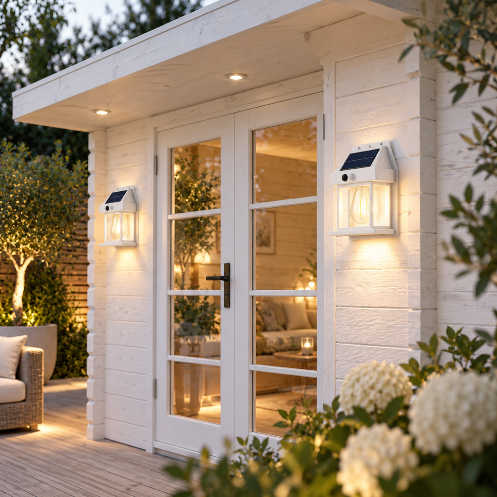 Solar motion sensor security light – view 6