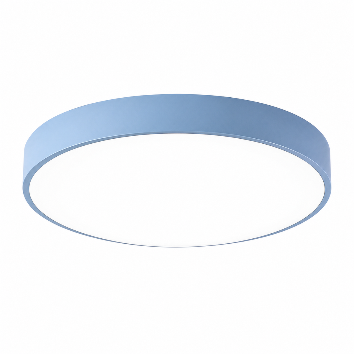 Ultra-slim Nordic LED ceiling light – round flush mount by BROKLEN – view 24