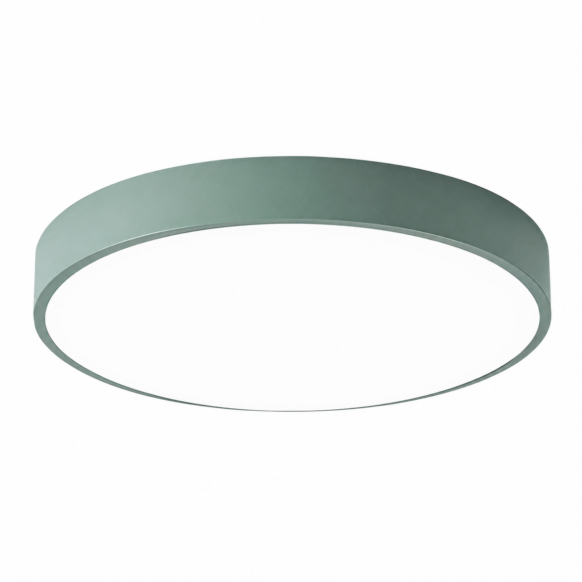 Ultra-slim Nordic LED ceiling light – round flush mount by BROKLEN – view 22